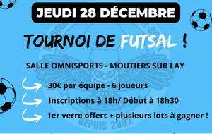 Tournoi de Futsal 28 DEC !!!