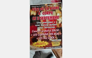 1ère fête de la bière  !!!!