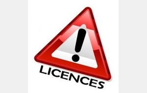 Du changement pour les licenciés !!!!