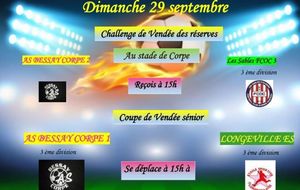 29 sept coupe de vendée  et challenge de réserves 