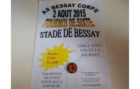 TOURNOI DE SIXTE 2015 !!!!!!!!!