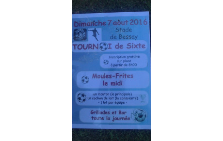 TOURNOI DE SIXTE 2016