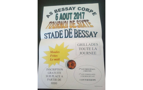Tournoi de sixte 6 août !!!!