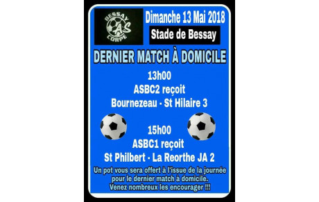 21ème journée  la der ' à domicile  !!!