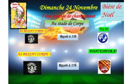7ème journée Dimanche 24 nov !!