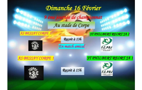Match en retard 16 février