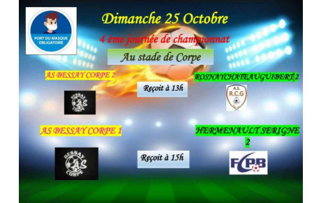 Journée du 25 octobre !!