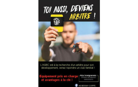 UN CLUB UN ARBITRE !!